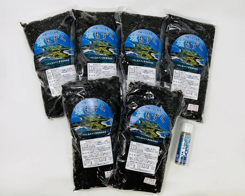 浦添さん家の津堅島塩もずくセット